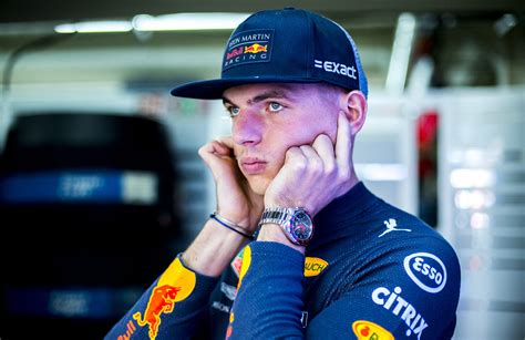 what watch does max verstappen wear.